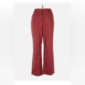 Ava&Viv Red Croc Pants- Size 20